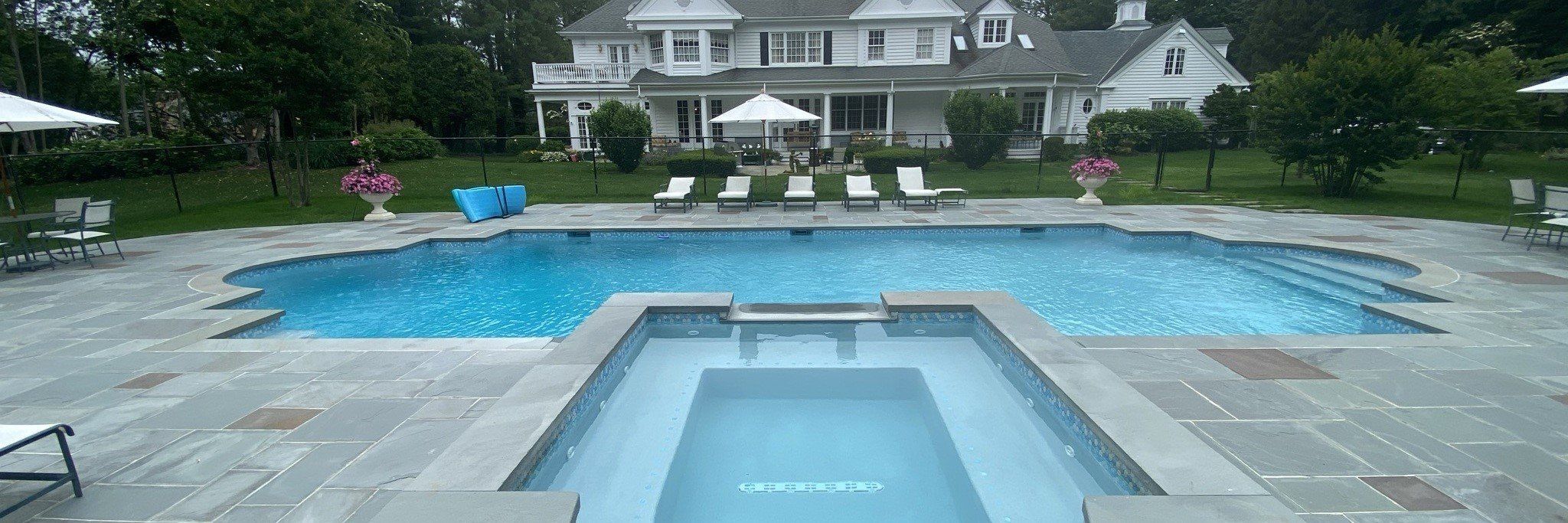 A Gunite Swimming Pool