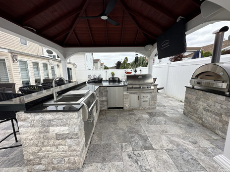 outdoor-kitchen--appliances-gappsi-li-5 custom outdoor kitchen Long Island with aluminum cabinets